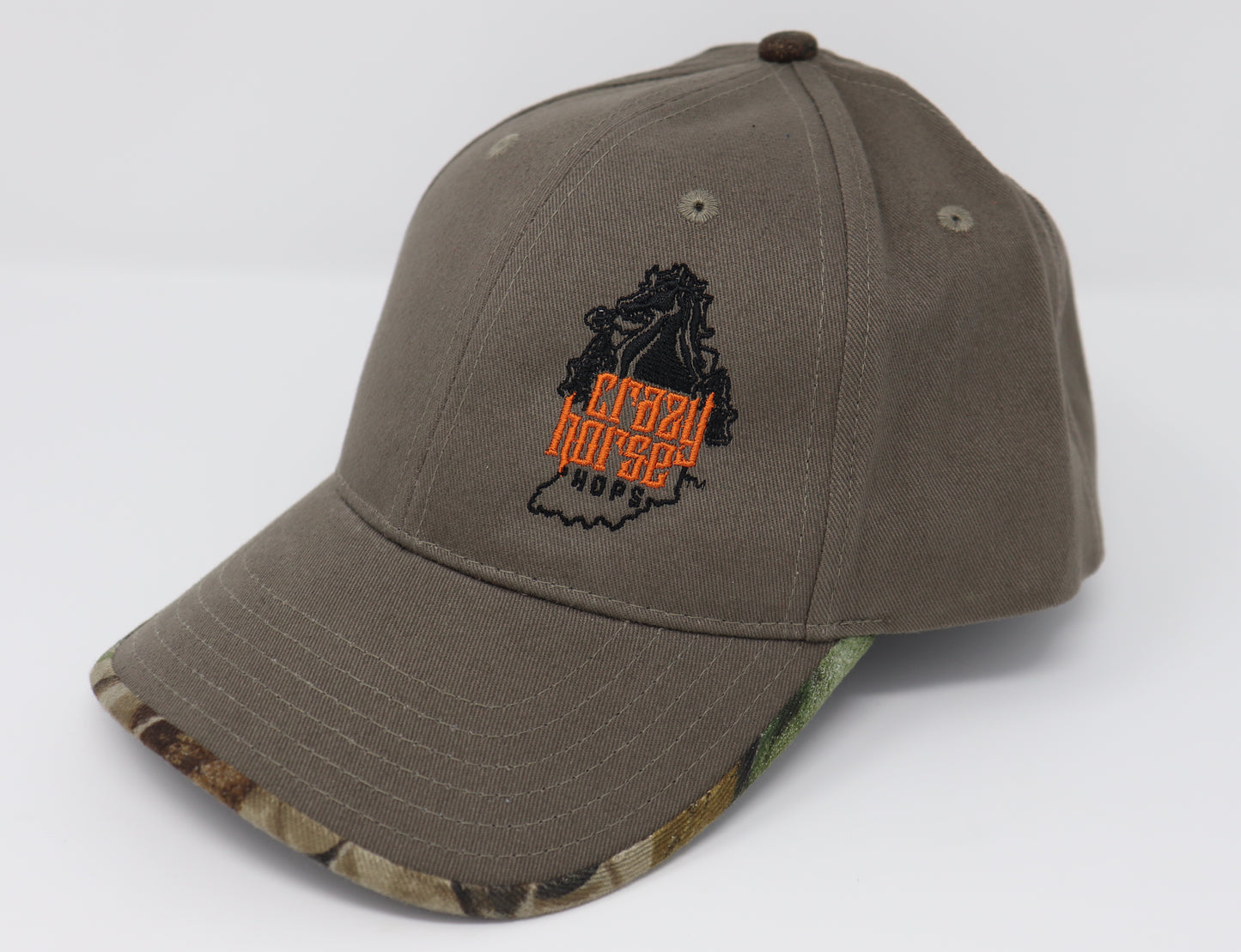 Crazy Horse Hops Velcro Closure Hat