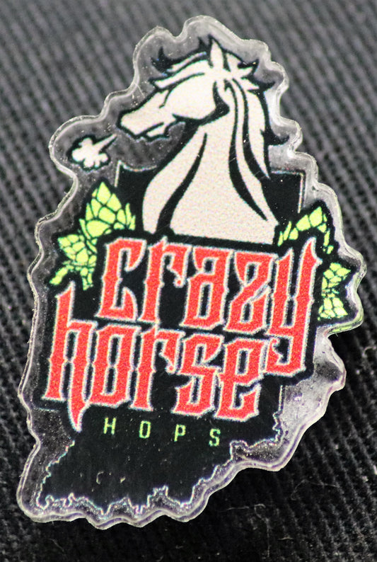 Crazy Horse Acrylic Pin
