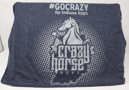 Crazy Horse Hops Long Sleeve Blank Front